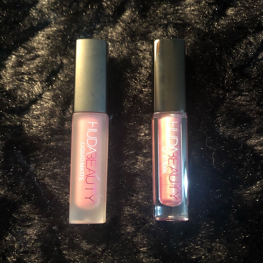 Huda Beauty Liquid Matte Lipstick & Lip Strobe Set